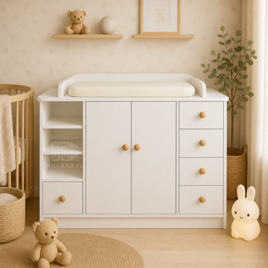 Comoda para Bebe Terra con cambiador