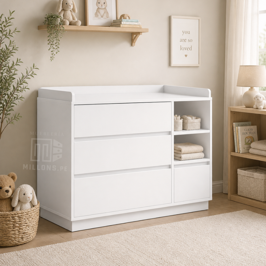 Comoda para Bebe Lumen con cambiador